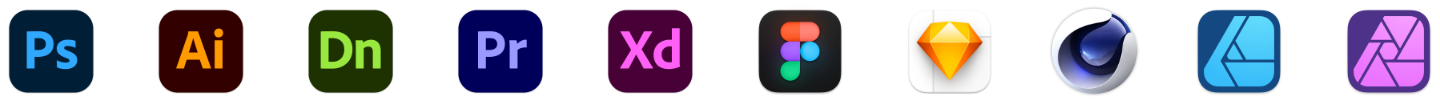 Design tool icons